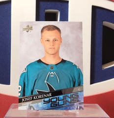 Josef Korenar 2020-21 - Young Guns Rookie #715 Upper Deck Extended Series